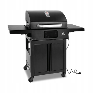 LANDMANN E-GRILL ELEKTRICKÝ ZÁHRADNÝ GRIL 3,2kW ČIERNY LIATOVÝ ROŠT %